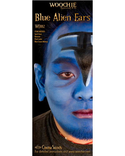 Woochie Blue Alien Ears
