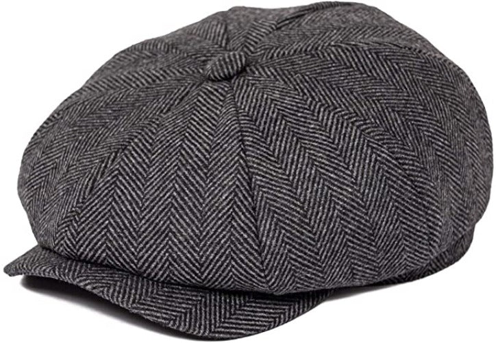 Newsy Hat - Dark Grey