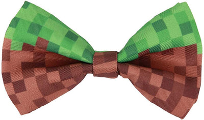Pixel-8 Bow Tie Green/Brown