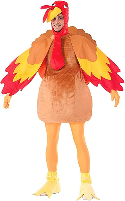 Rasta Imposta Hand Thanksgiving Turkey Costume, Men and Women's