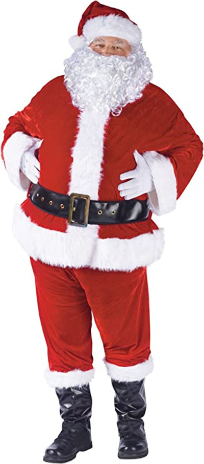 Velour Santa Suit