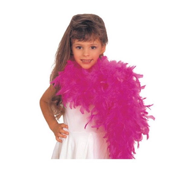 Deluxe Feather Boa Pink