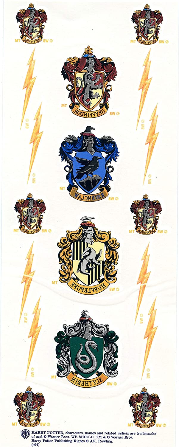 harry potter houses Gryffindor Slytherin Hufflepuff Ravenclaw tattoo 