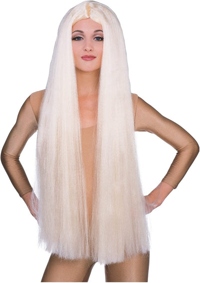 36" Blonde witch wig
