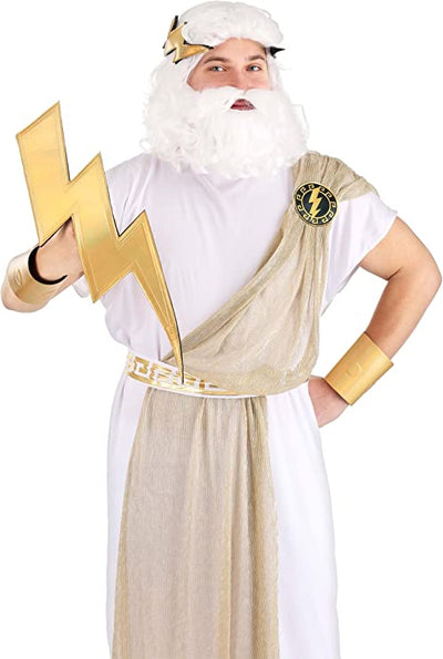 Mens Zeus Costume Accessory Kit