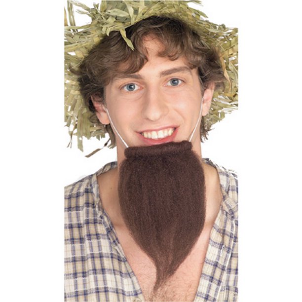 Brown farmer beard