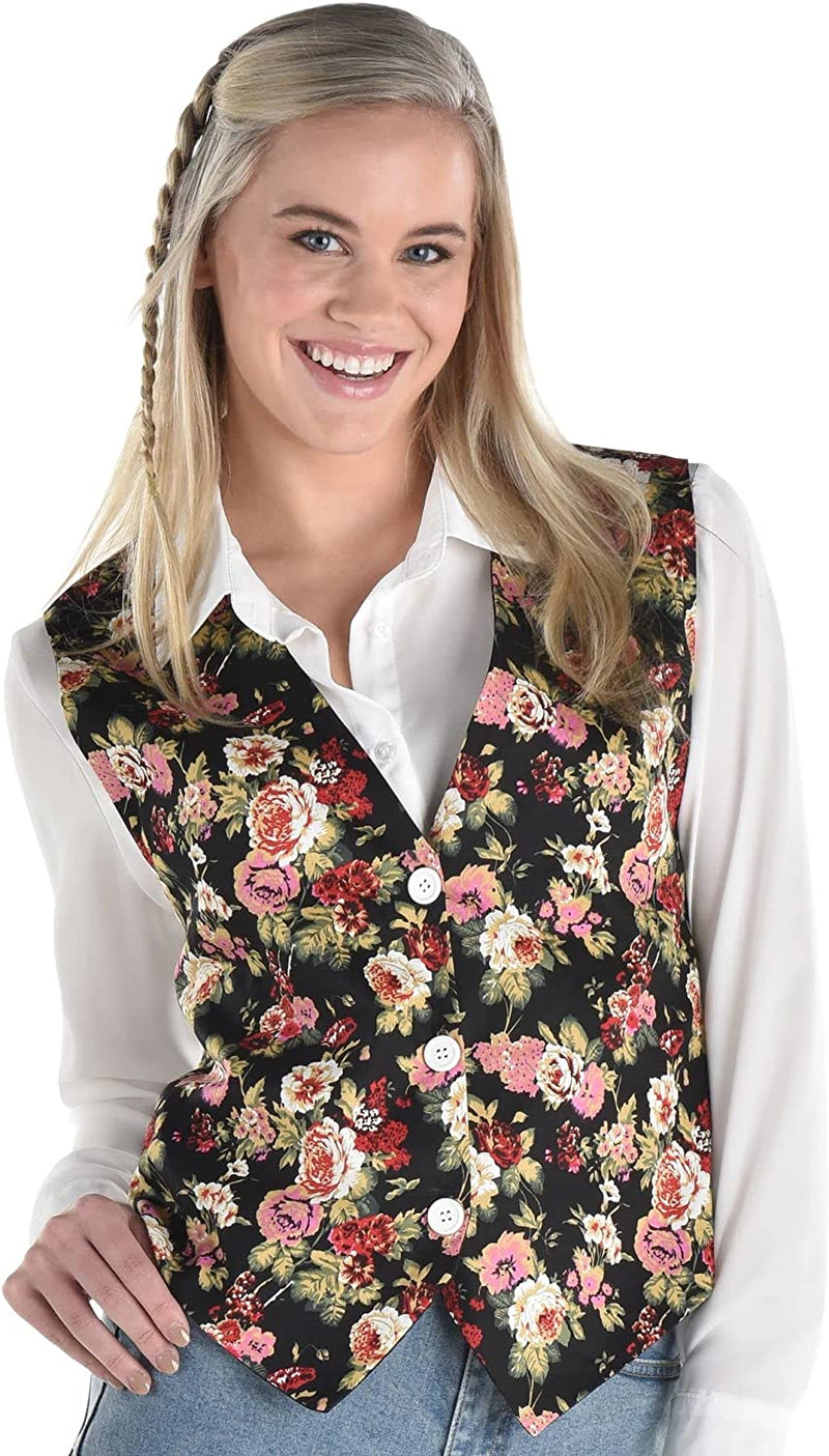 Vest - Floral Pattern