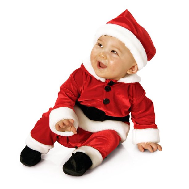 Velvet Santa Suit Toddler Costume