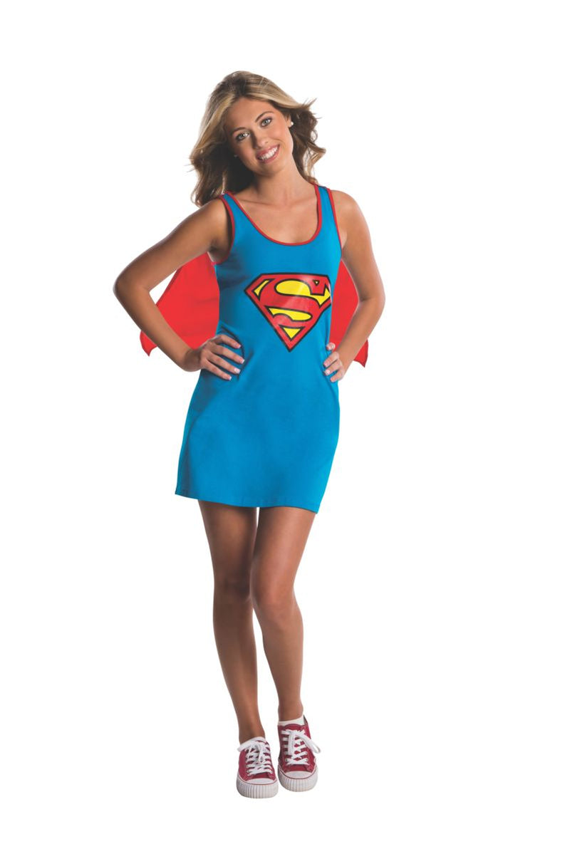 Teen Supergirl Costume Tank Dress