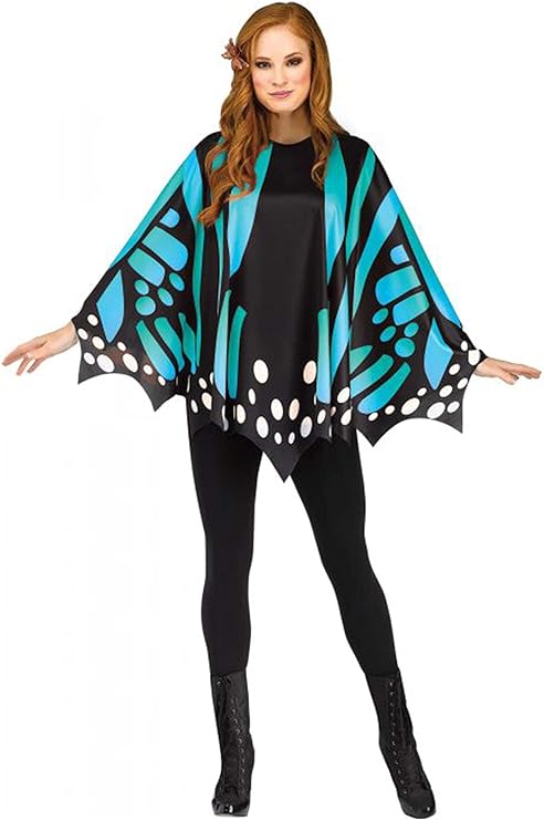 Butterfly Poncho - Adult Assorted
