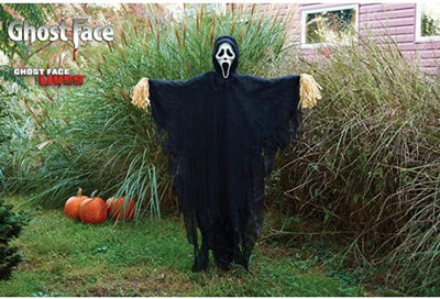 Ghost Face Scarecrow - Halloween Decor
