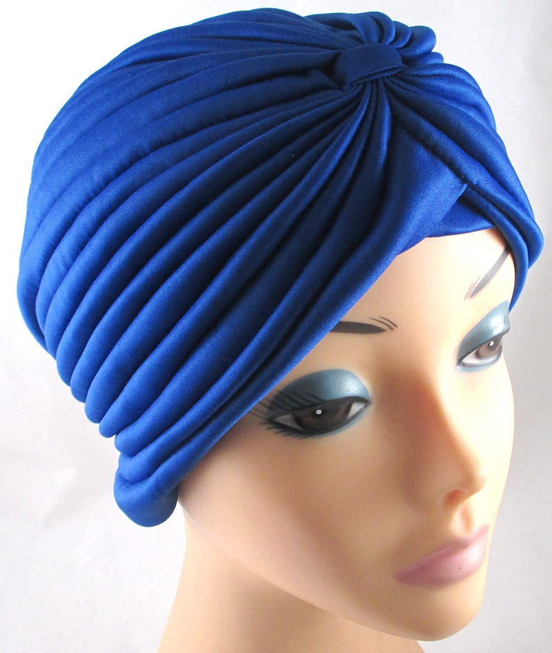 Turban Style Cap - Blue 