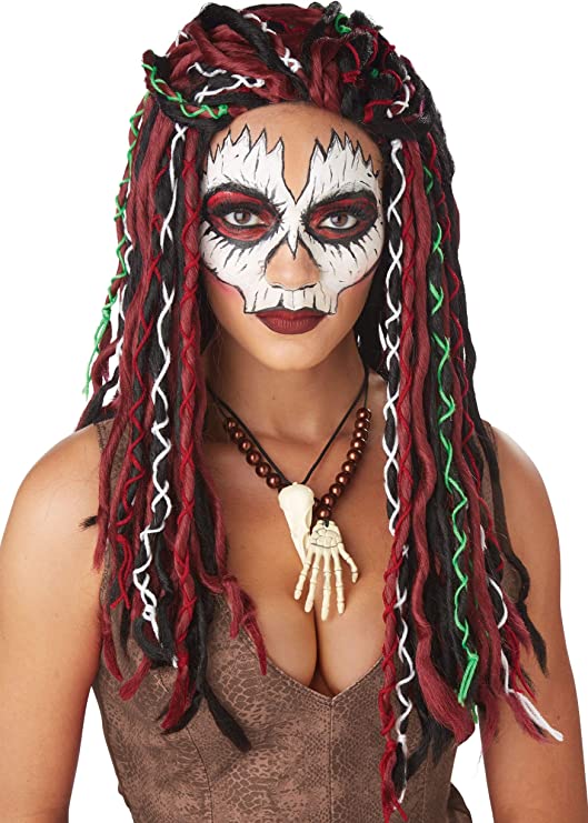 Voodoo Priestess - Adult Wig