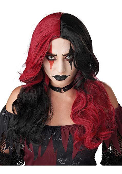 Psycho Jester - Adult Wig