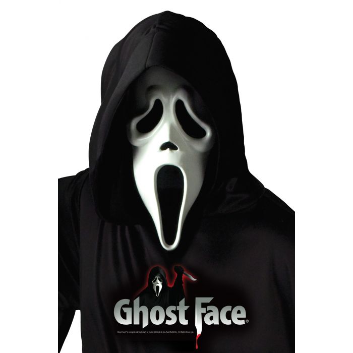 Ghost Face® Mask w/ Shroud