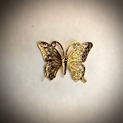 20 Gold Butterflies