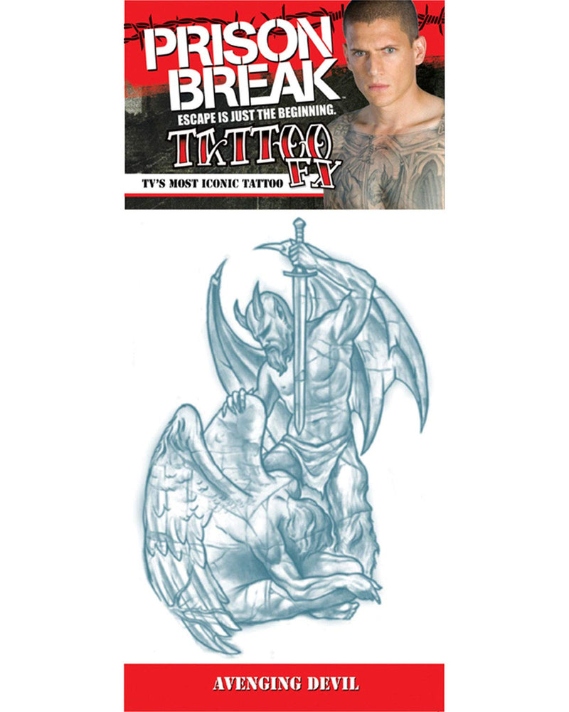 Prison Break - Avenging Devil - Temporary Tattoos by Tattoo FX