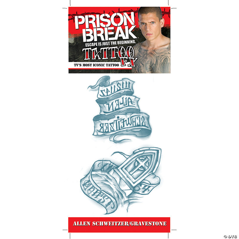 Prison Break - Temporary Tattoos