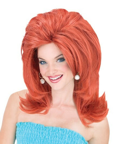 Rockin' 80's Wig - Texas Big Hair-Red