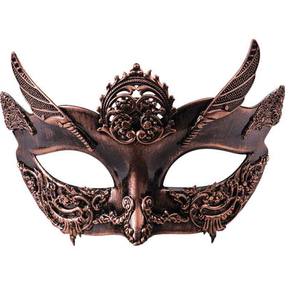 Bronze Half Masquerade Mask