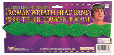 felt roman leaf head wreath 