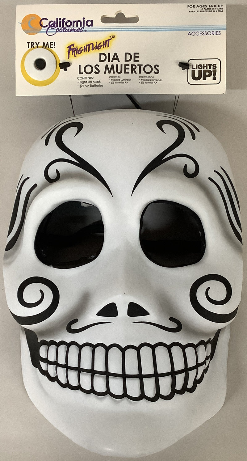 Fright Light - Dia De Los Muertos - Light up mask