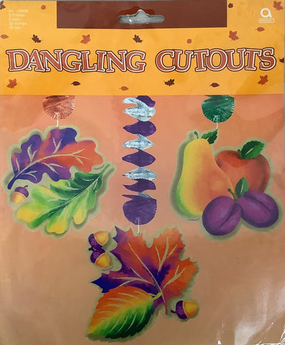 3-pcs Dangling Fruit Cutout