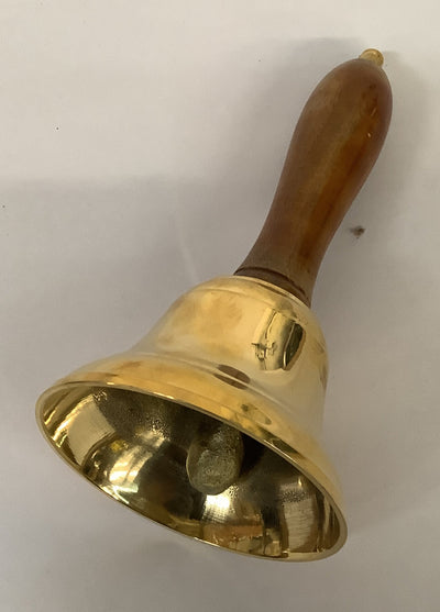 Large Brass Hand Bell