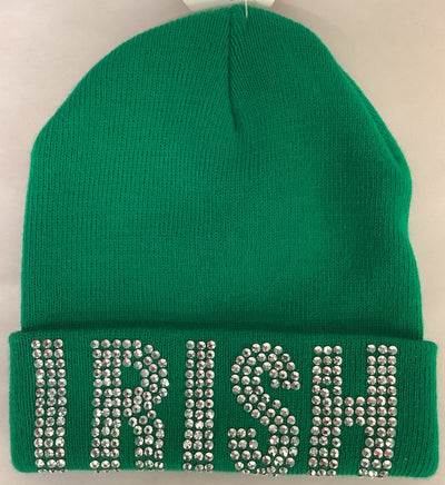 Jeweled Irish Beanie