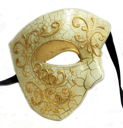 Calverus Half Face Mask-Gold