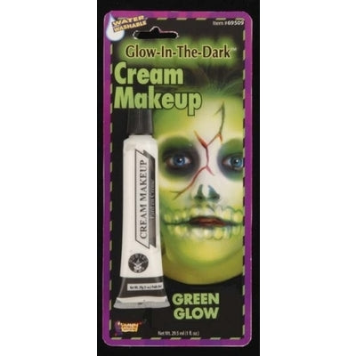 Glow-In-The-Dark Cream Makeup