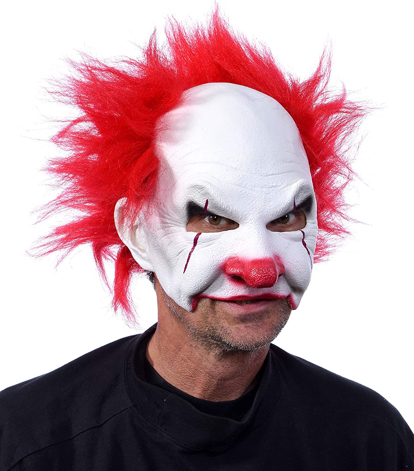 Carnival Clown Creep - Latex Mask – Chicago Costume Company