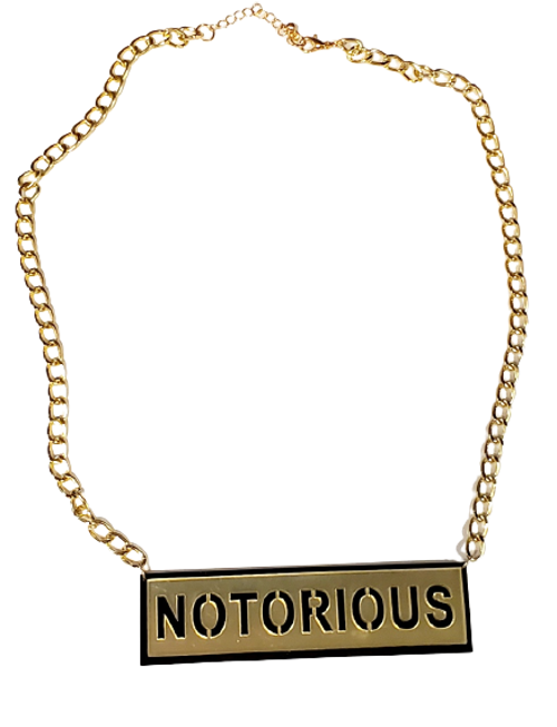 Notorious Pendant Necklace