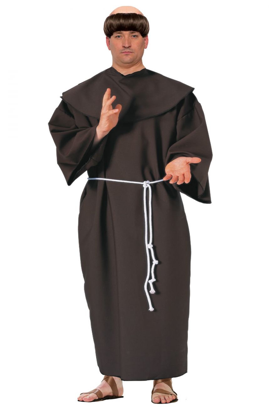 Medieval Monk Robe Plus Size | Chicago Costume Company