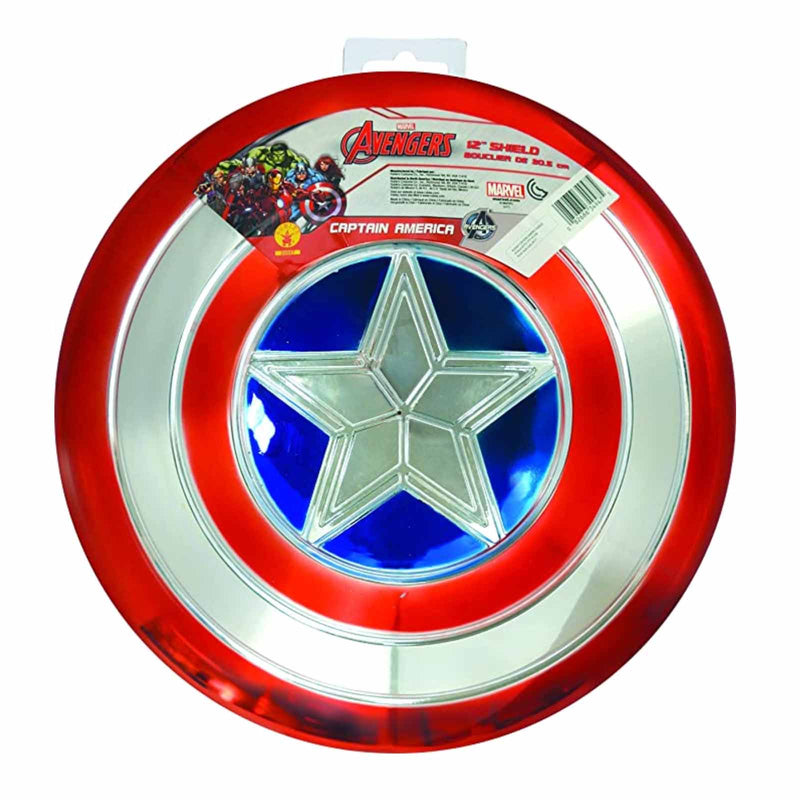12" Electroplated Captain America Shield