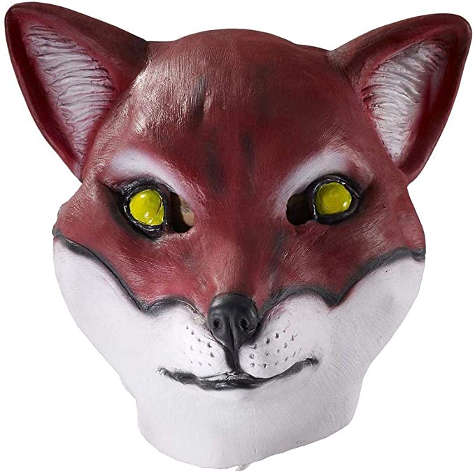 Latex Fox Mask | Chicago Costume Company