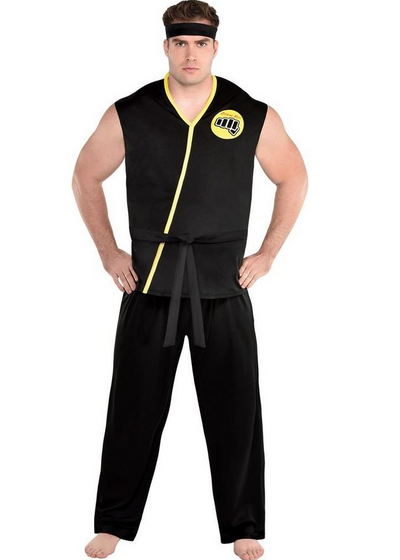 Cobra Kai - Adult Plus-Size Costume - Chicago Costume Company