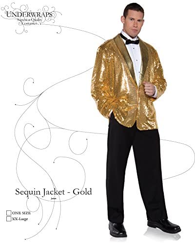 Sequin Jacket - Gold