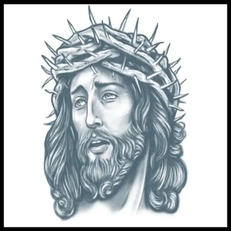 Temporary Tattoo: Jesus