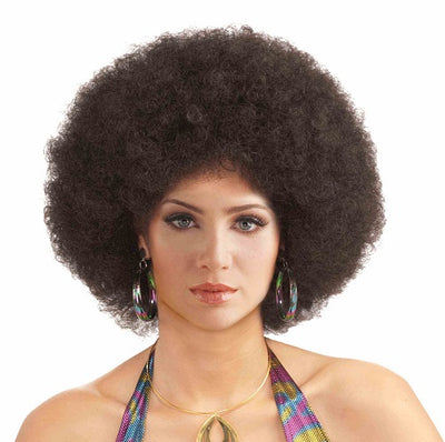 Brown afro wig unisex men and woman