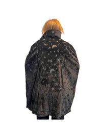 36" Moon and Star Velour Cape