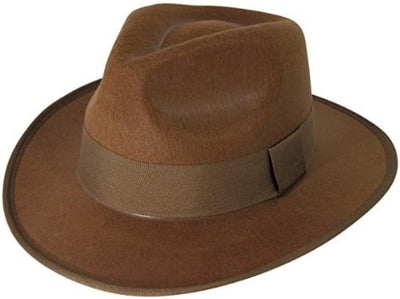 brown hat 