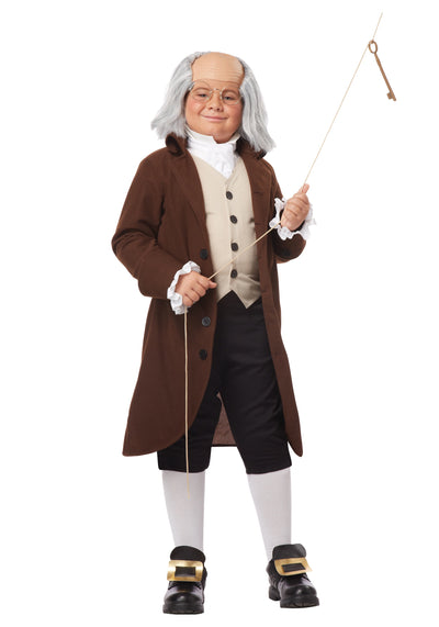 Kid's Benjamin Franklin Costume