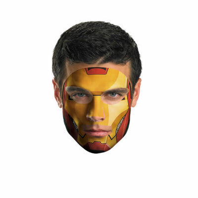 Marvel Universe Superhero Face Tattoo