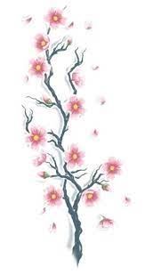 Cherry Blossom Tinsley Transfers Temporary Tattoo
