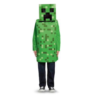 Child's Minecraft Creeper Costume