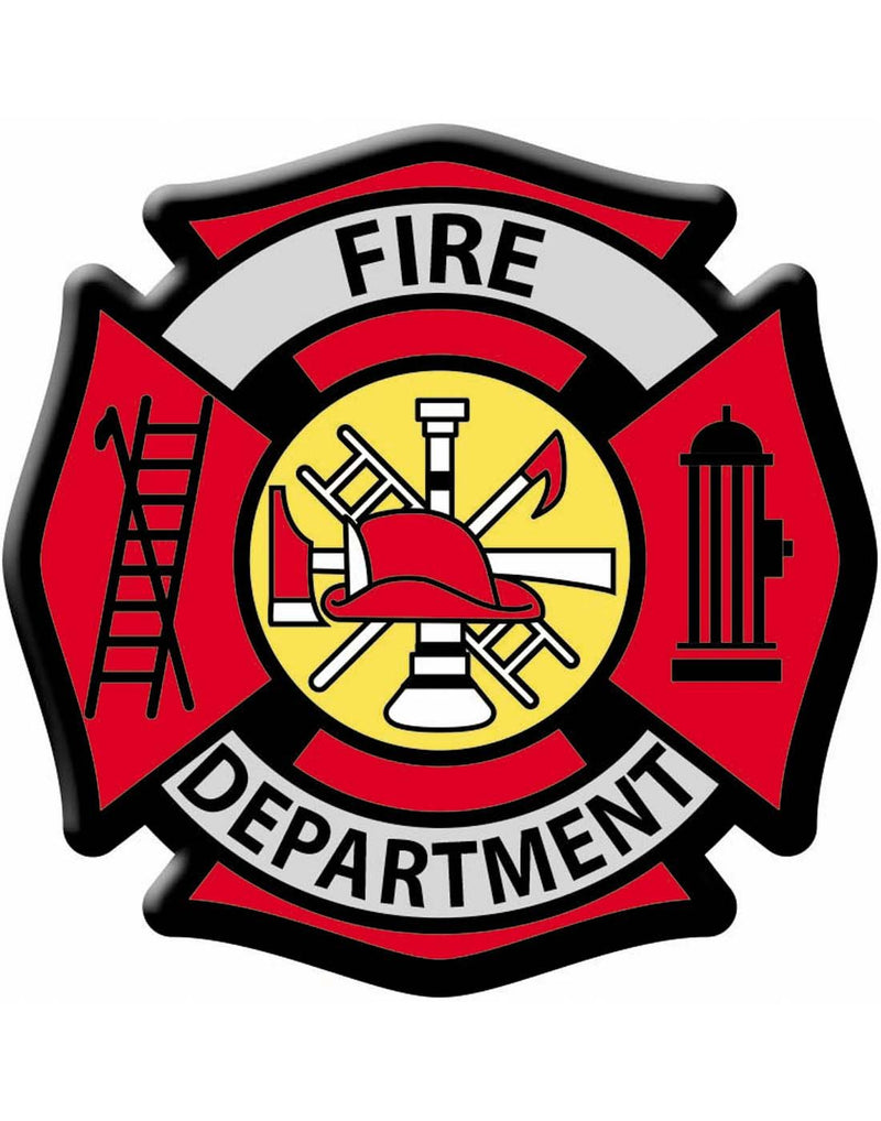 Fire Department Iron-on Applique