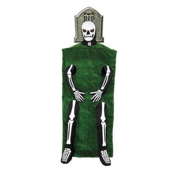 Gothich Manor Gravestone Skeleton Suit