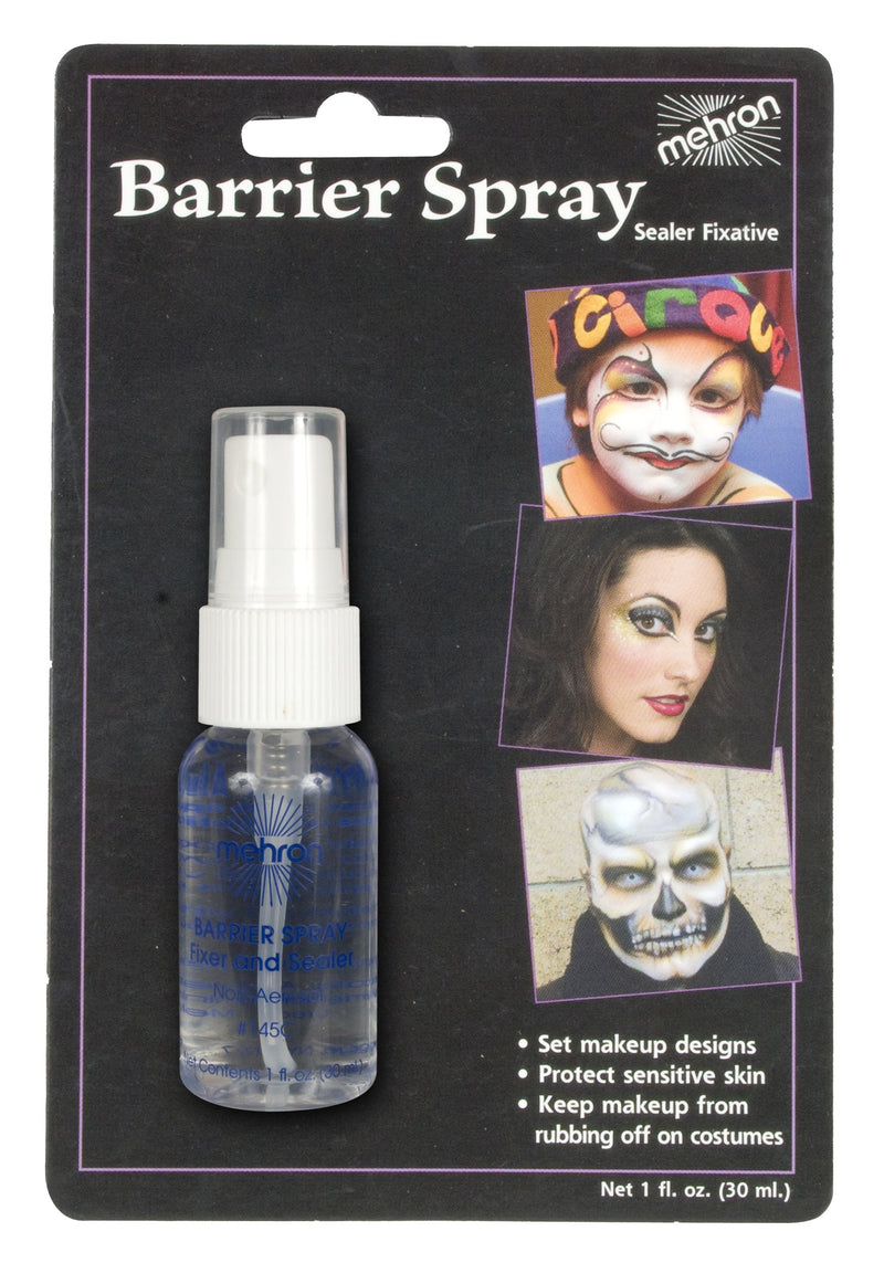 Mehron - Barrier Spray - Makeup Sealer and Setting Spray