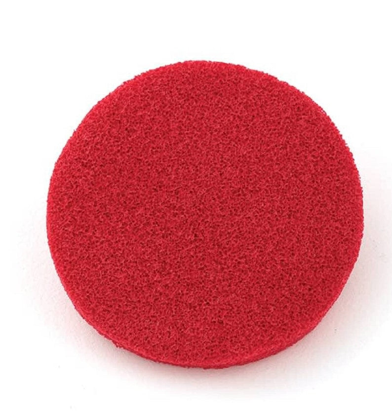 Red Rubber Round Sponge
